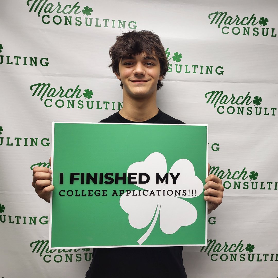 CollegeMarch's tweet photo. Help us give a 𝗕𝗶𝗴 𝗦𝗛𝗢𝗨𝗧𝗢𝗨𝗧 to 𝙅𝙤𝙨𝙝𝙪𝙖 𝙂. for submitting his college apps 𝗘𝗔𝗥𝗟𝗬! He’s setting the pace for success.

Deadlines are coming fast! Early Action/Decision: Nov 1-15; CSU &amp; UC apps: Nov 30. Are you ready? #CollegeBound #Classof2024 https://t.co/3A3gOLzQa1