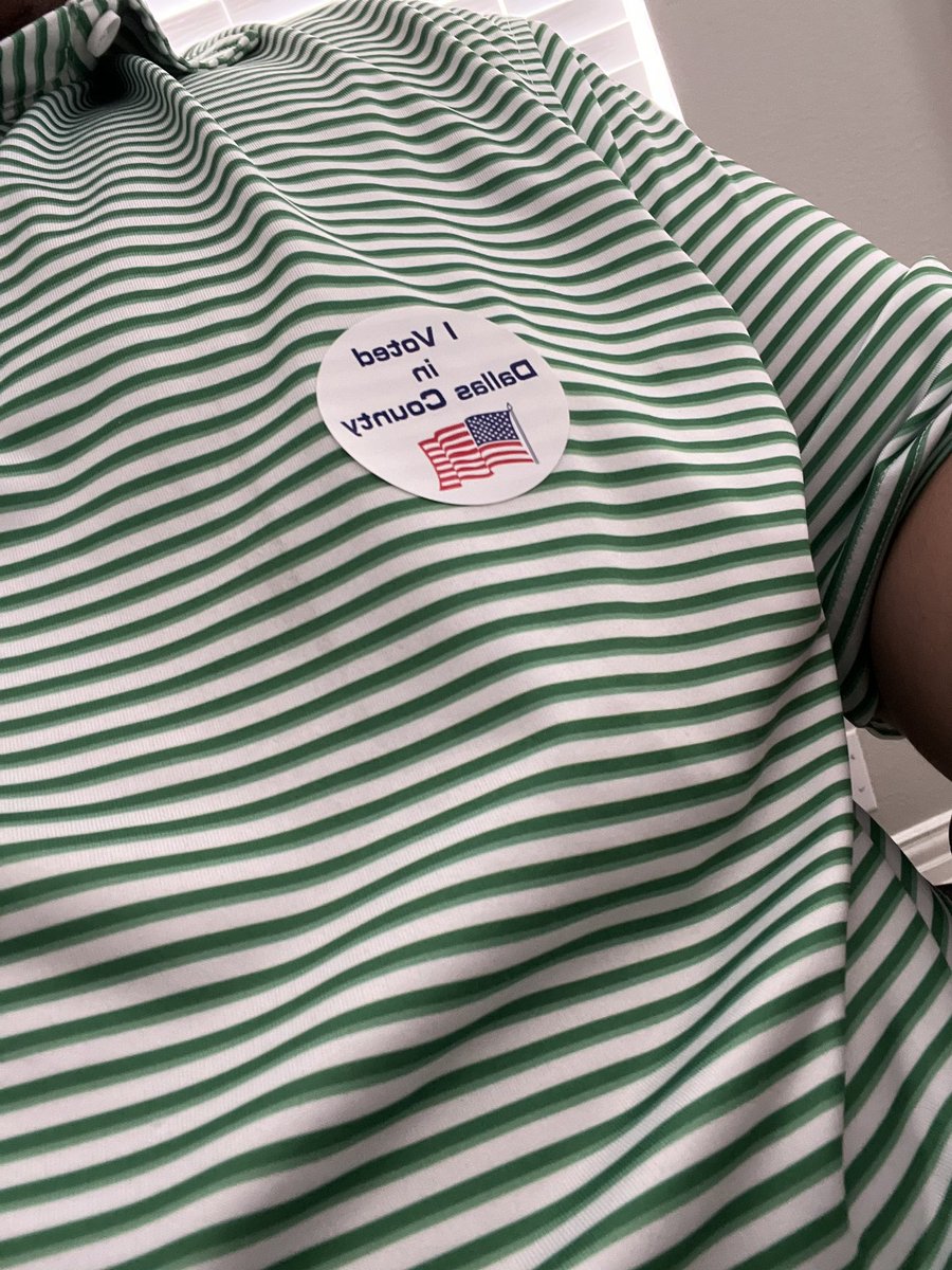 Polls are open until 7 pm in Dallas County. GO VOTE! 🗳️ If you have any questions, let me know!!!