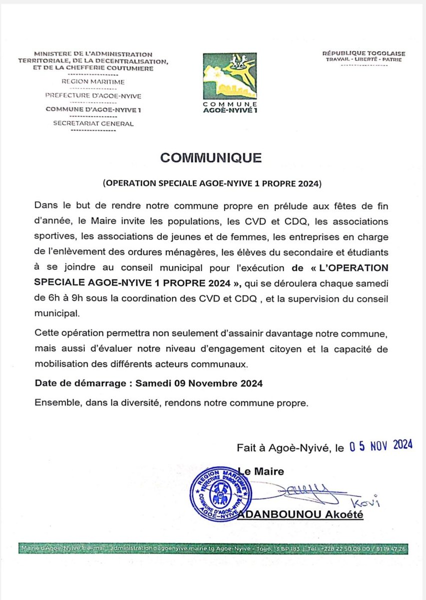 Veille Citoyenne Togo (@togoveille) on Twitter photo 