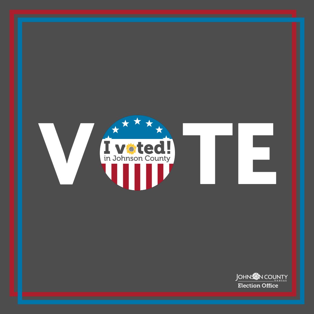 Johnson County Election Office (@jocoelection) on Twitter photo There's still time to cast your vote! 🗳 142 polling locations will be open until 7 p.m. 
You can find your polling location and view your sample ballot using Voter View ➡️ jocoelection.org/voterview
Share your "I Voted" sticker selfies using #JoCoVotes 🤳 There's still time to cast your vote! 🗳 142 polling locations will be open until 7 p.m. 
You can find your polling location and view your sample ballot using Voter View ➡️ jocoelection.org/voterview
Share your "I Voted" sticker selfies using #JoCoVotes 🤳