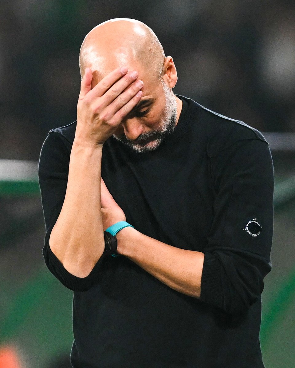 xbeefi's tweet photo. #Mancity faced 3 consecutive losses in 3 different competitions: 
📆 30 Oct: 1-2 against #TottenhamHotspur in EFL Cup 
📆 2 Nov: 1-2 against Bournemouth in #PremierLeague  
📆 Today: 1-4 against #Sporting in UEFA Champions League
A challenging spell for Manchester City. https://t.co/xBJe7hBnF5