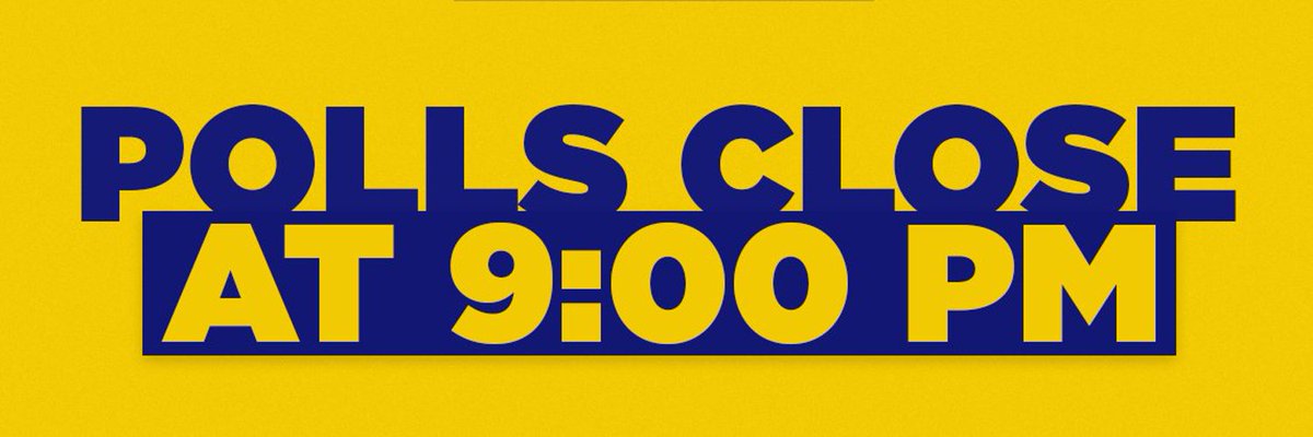 NEW YORK:

Make this your X header until polls close: