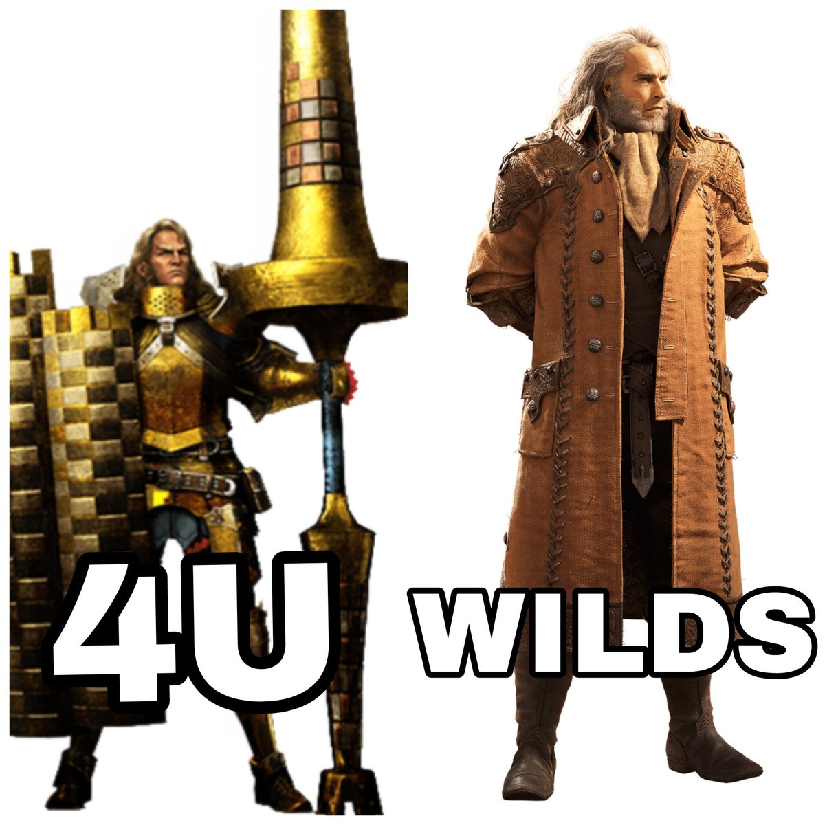 MidnightBoshi's tweet image. I love how in both Monster Hunter World and MHWilds, 4U is like SUCH an important game!
Aiden being Ace Cadet, Gemma being Little Miss Forge, and Ace Lancer being Fabius!

I mean 4U is PEAK so it's no wonder they take so much from it!