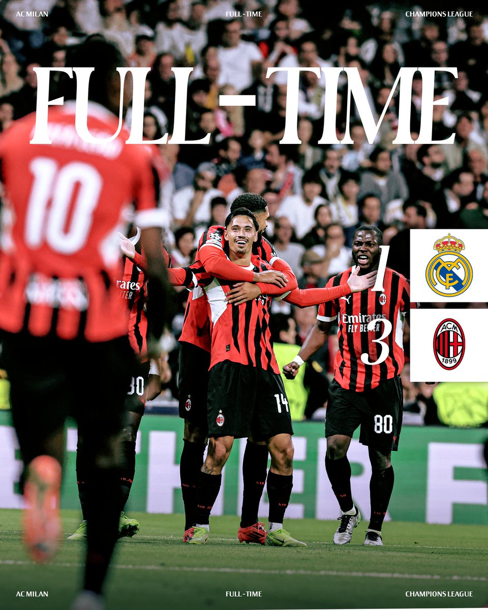 Bravi ragazzi!!! 👏
#SempreMilan