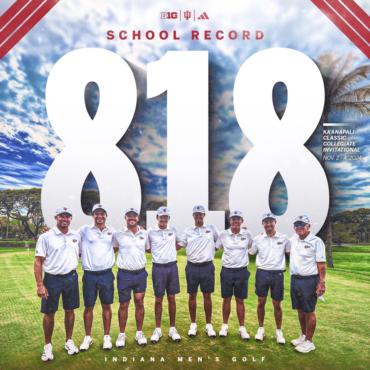 54-hole record shattered. 🙌