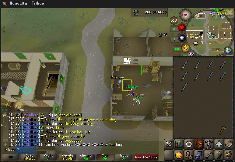 Tribuo's tweet photo. 200m smithing (9/15) herb next https://t.co/Uiuds5KeNC