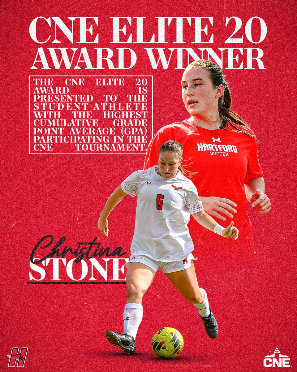 Christina Stone is Your CNE Elite 20 Award Winner! 

#HawkPride