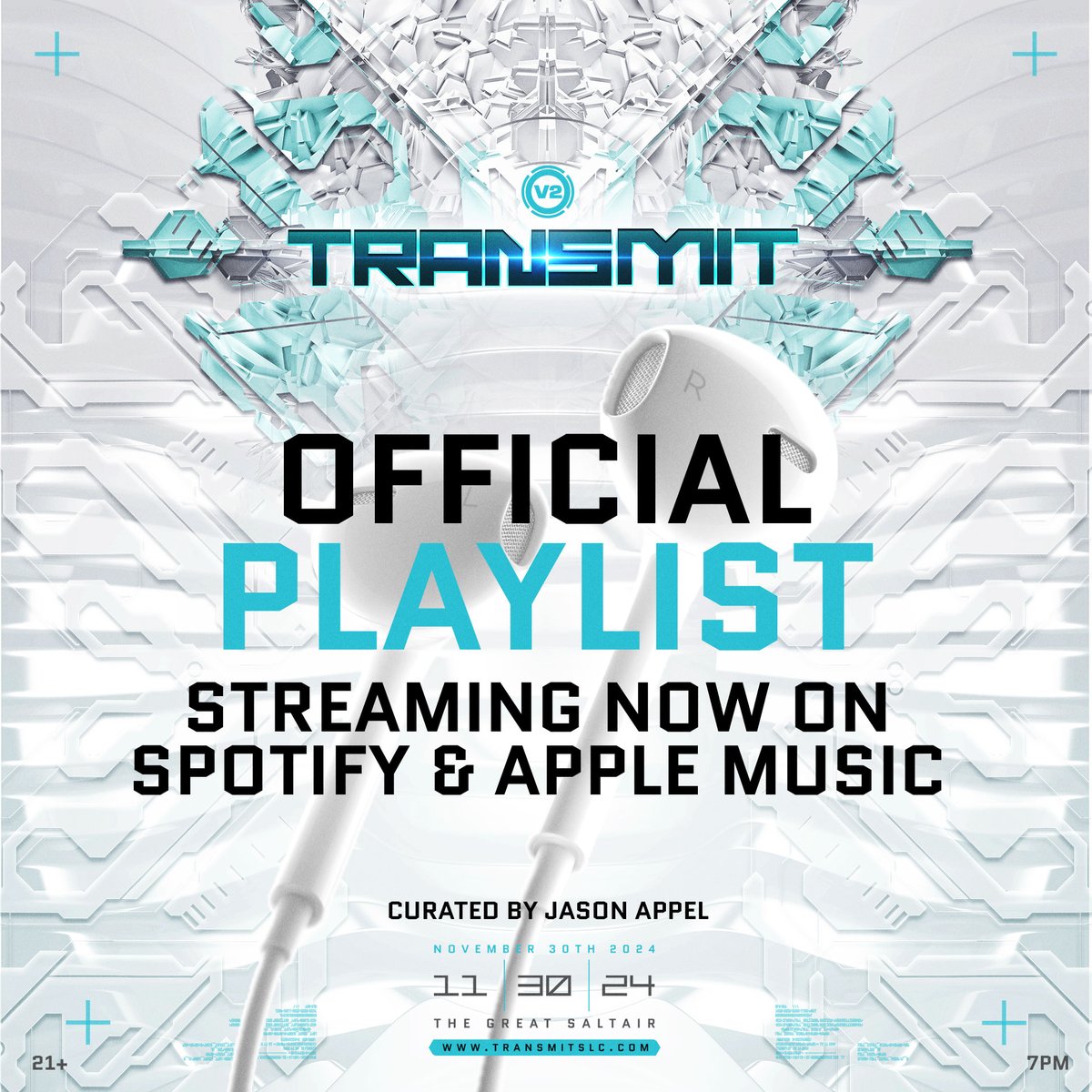 Tune into our official Transmit playlist and get a taste of the 2024 lineup! 🛰

Sync up now → transmit.fanlink.tv/playlist