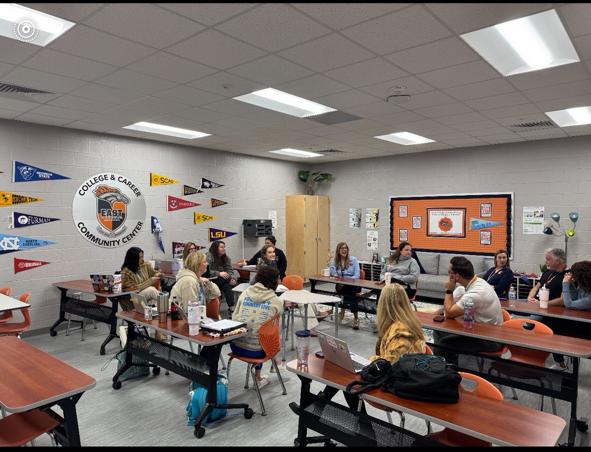 It was a great day of collaboration with our
ONE EAST family!  
#theeastway

<a href="/EastForsythHS/">East Forsyth HS</a> <a href="/FCSchoolsGA/">Forsyth County Schools</a>