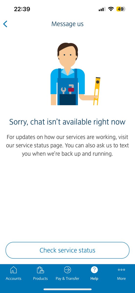 georgiecy's tweet photo. @BarclaysUKHelp I have been cut off live chat after over 3 hours of trying to resolve an issue. Keeps telling me that that it is unavailable but your website says everything is working fine https://t.co/ZRNi9WVy1C https://t.co/YfJbn9b80J
