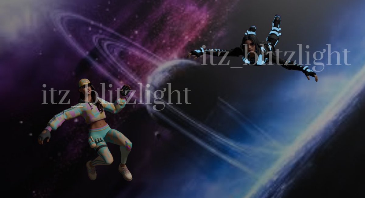 itz_blitzlight's tweet image. The Galaxy amongst two people!

#FortniteArt #Fortnite #FortniteChapter2