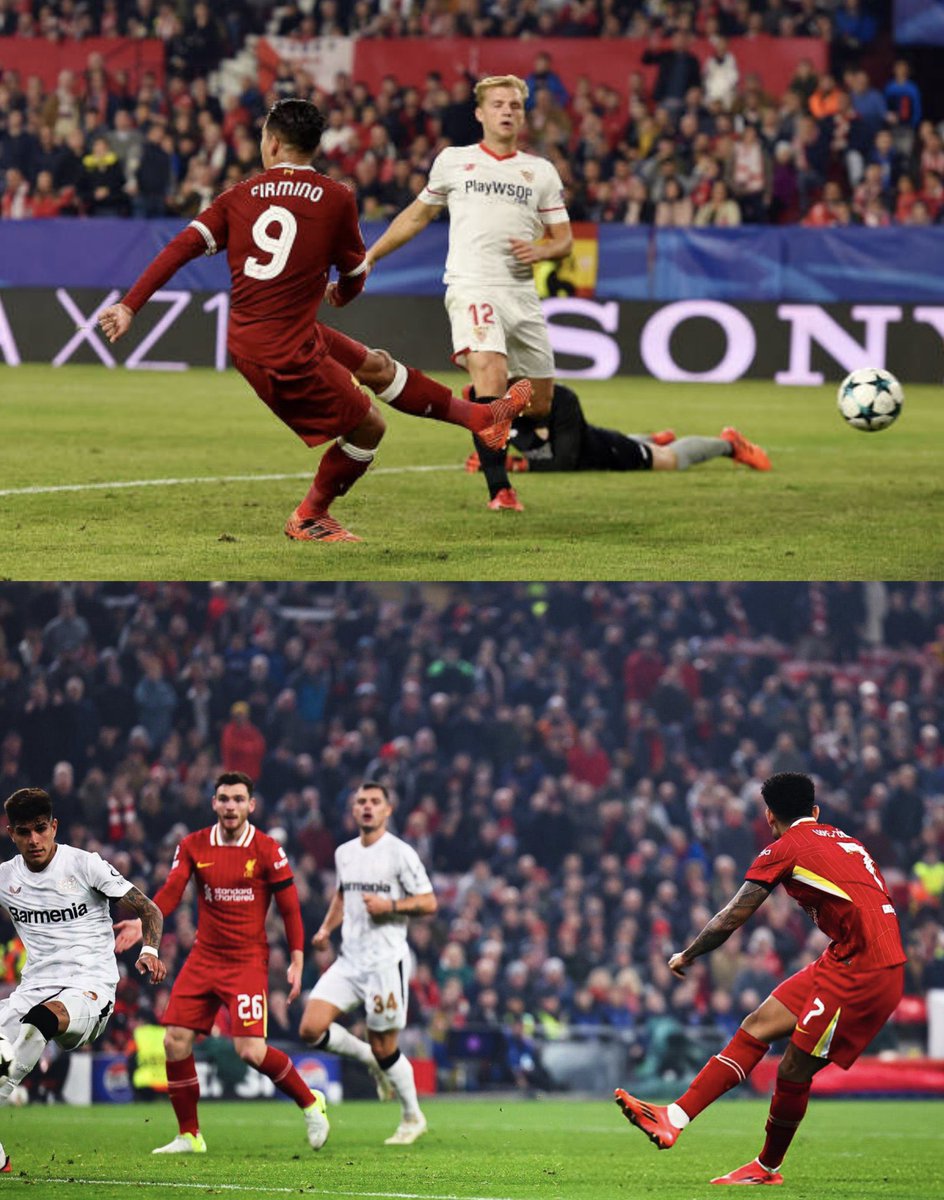 footballontnt's tweet image. Firmino would have enjoyed that no look finish from Diaz tonight 🇧🇷🤝🇨🇴