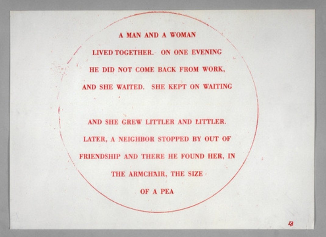 Louise Bourgeois, 'She Lost It', 1947