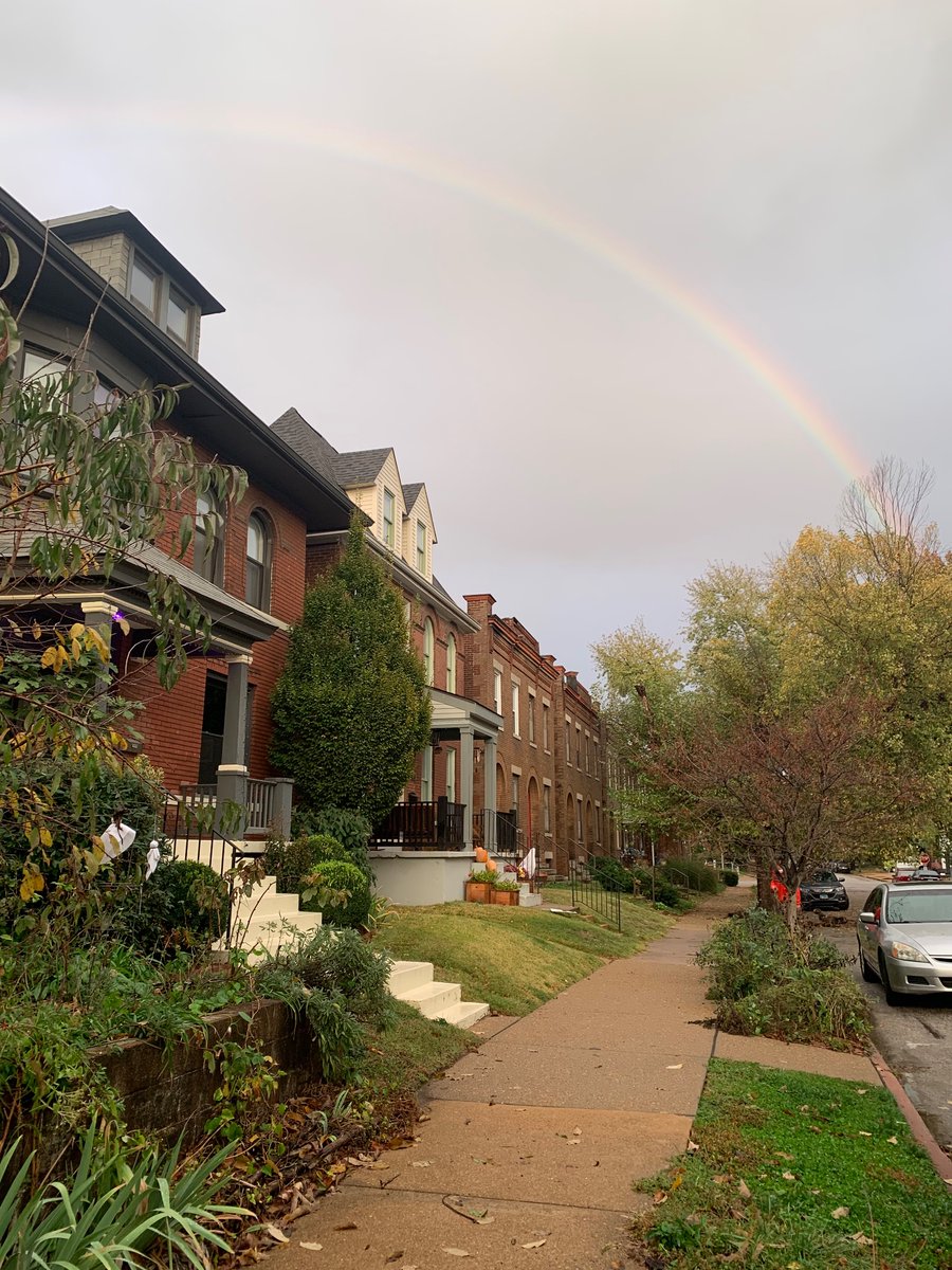 Election Day rainbow.