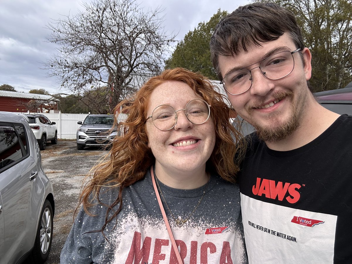 TypicalGeminiTT's tweet photo. We got out today and voted @lvslade24 https://t.co/Y8wiTPVx1A