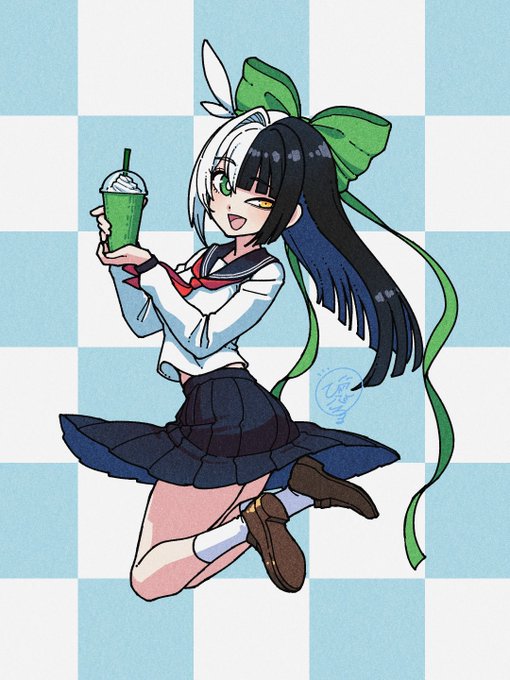 #鬼籍・供覧華会
最初に見た時、和風っぽい雰囲気とトレードマークの緑から抹茶っぽさを連想した。 