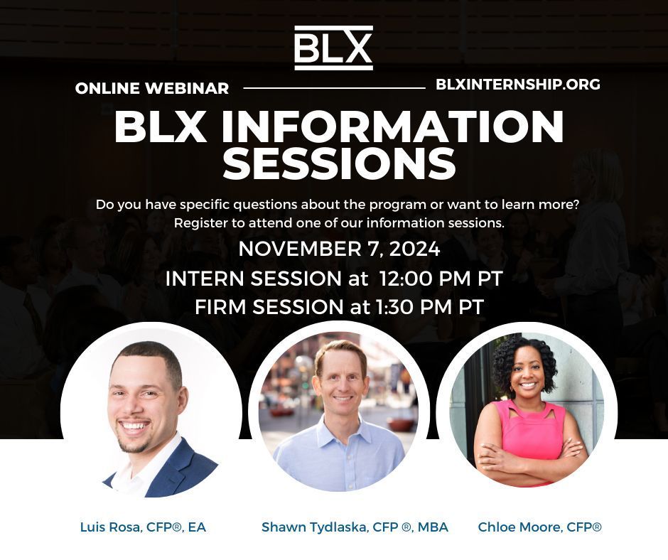 blxinternship's tweet photo. Join our upcoming info sessions on Nov. 7, 2024 for interns at 12pm PT and for firms at 1:30pm PT. Application window for Summer 2025 is open until the end of the year. Join us to learn directly from the co-founders. Register at https://t.co/3rSWkRRppe. https://t.co/7xTpMf9Rqq