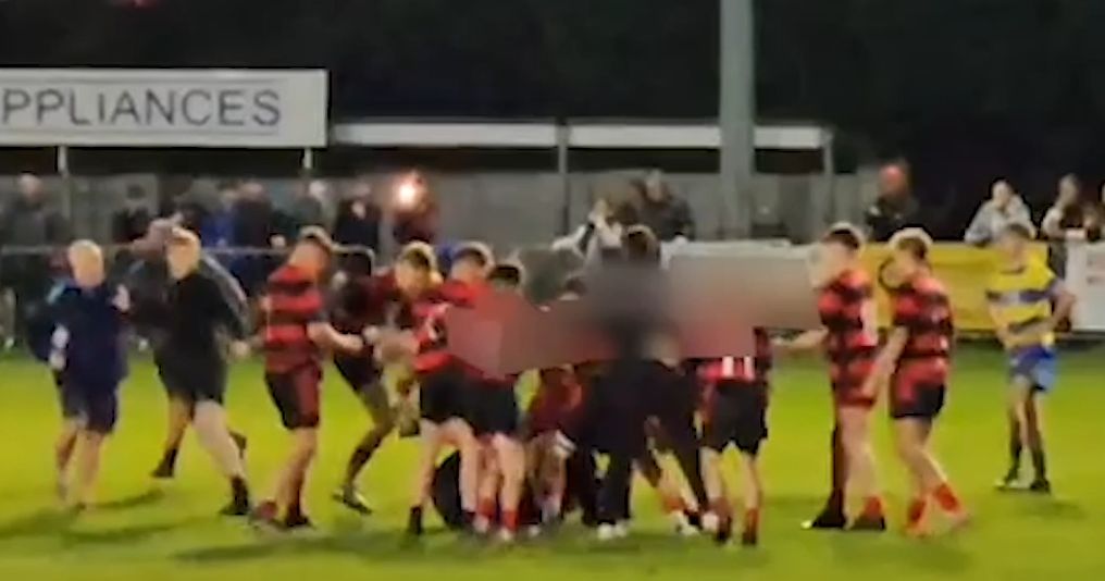 New footage shows youth rugby players stamp and kick man as he lies on ground walesonline.co.uk/sport/rugby/ru…