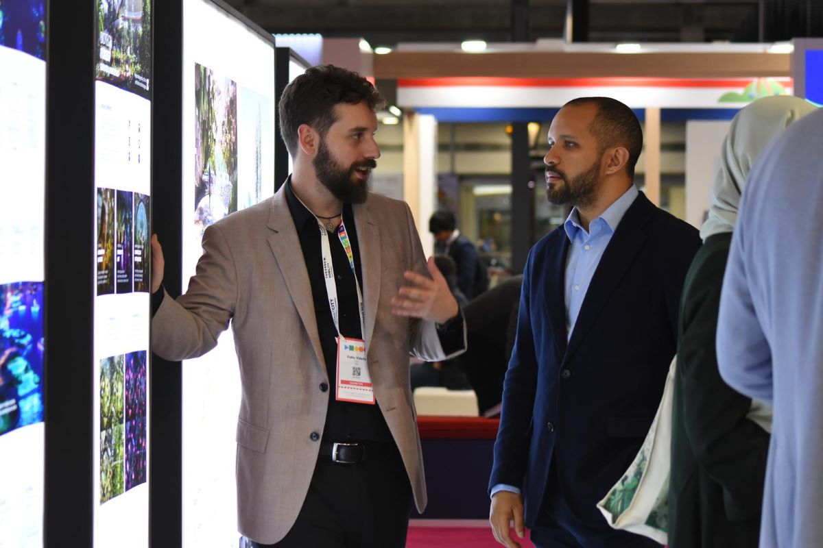 BiooOfficial's tweet image. Welcome to Smart City Expo World Congress. Thank you for a sensational first day! @SmartCityexpo 

Don&apos;t miss Pablo Vidarte&apos;s keynote at #SCEWC24 In Focus on Tuesday, 6th: The Tech Answers Making Cities Go Green.

#biotechrevolution #smartcities