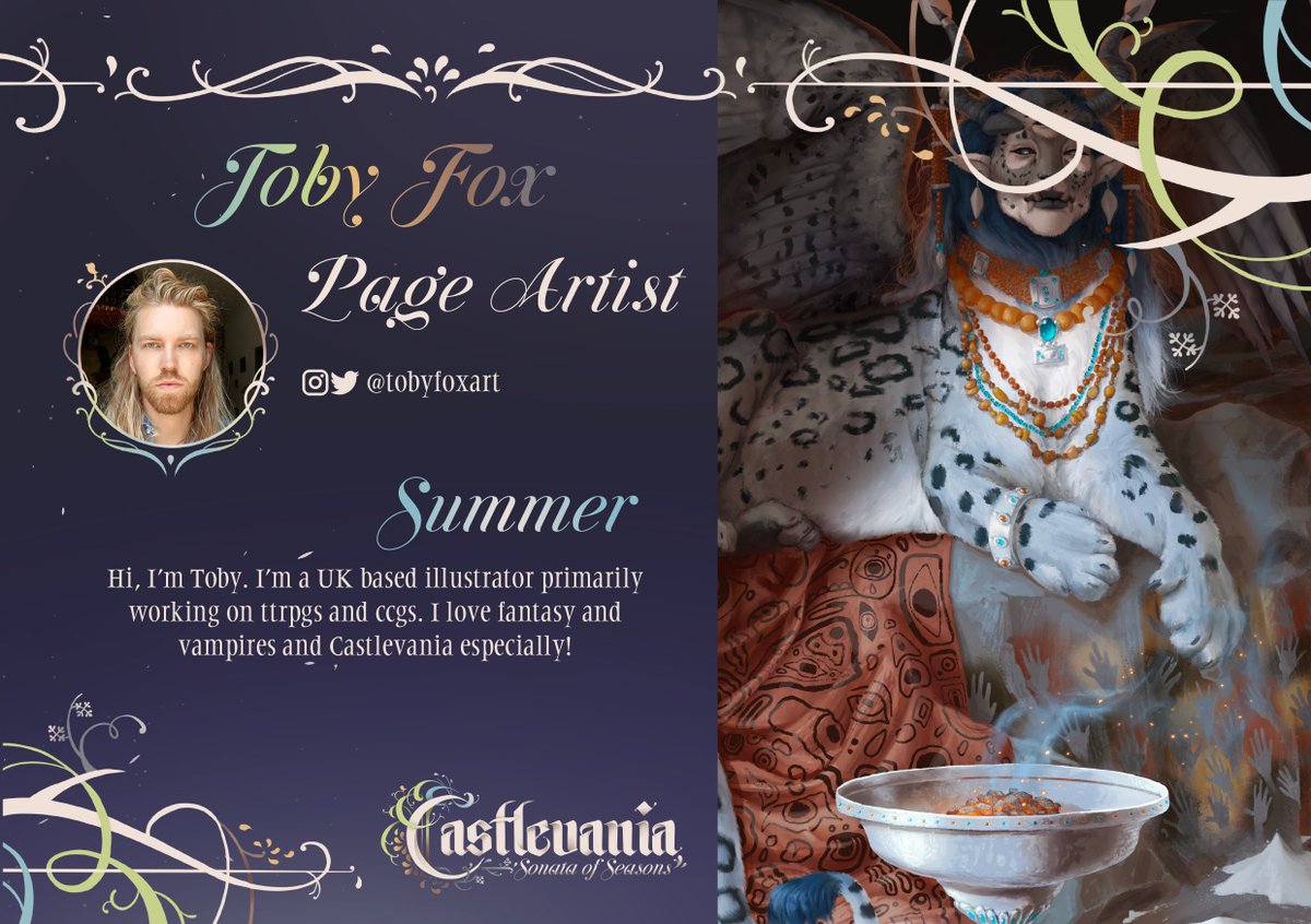 ❄️🌷☀️🍂CONTRIBUTOR SPOTLIGHT🍂☀️🌷❄️

Please welcome Page Artist, <a href="/TobyFoxArt/">TobyFoxArt</a> ! He'll be creating a Summer piece for the zine!