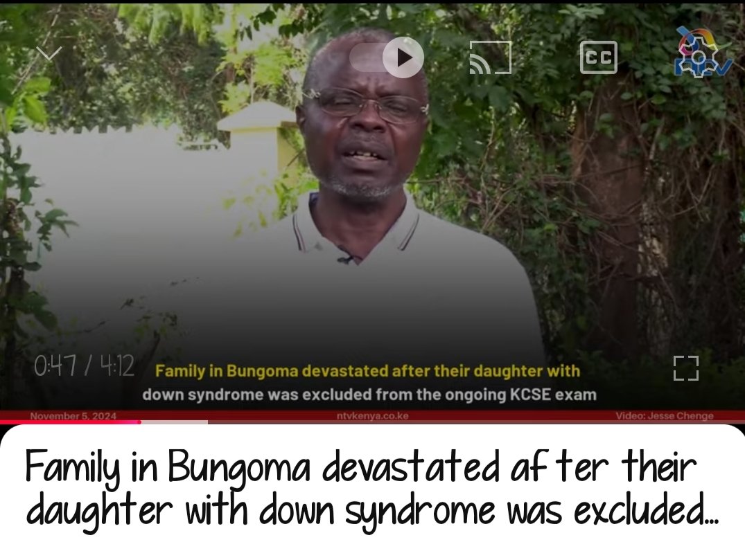 Kwwdnetwork's tweet image. An injustice to one, is an injustice to all. We amplify this injustice where a girl with a #disability is denied sitting her #KCSE exam in Bungoma County. We hope that justice can prevail and she sits her exams @CrystalAsige @Ncpwds @UDPKenya @KNECKenya  youtu.be/RkIhMu4aWa4?si…