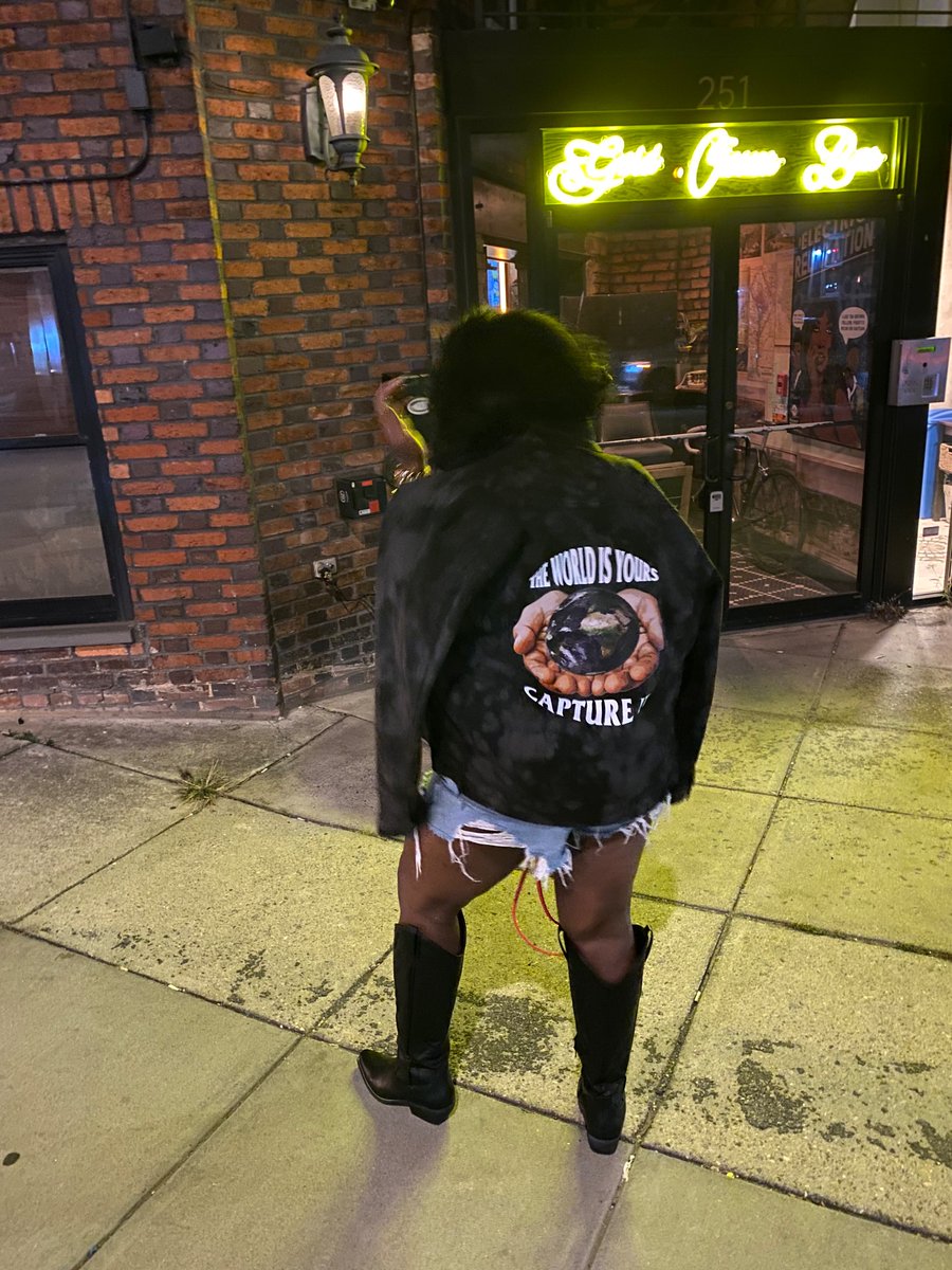 apparelctw's tweet photo. The design is titled the “Palm of your Hand” Tie Dye Denim Jacket. Having something at the palm of your hand means you have complete control of something or someone. In this case, you have complete control over your destiny. Keep God First. The World is Yours, Capture it. 🌎🌏🌍 https://t.co/OuFOwvE2zp