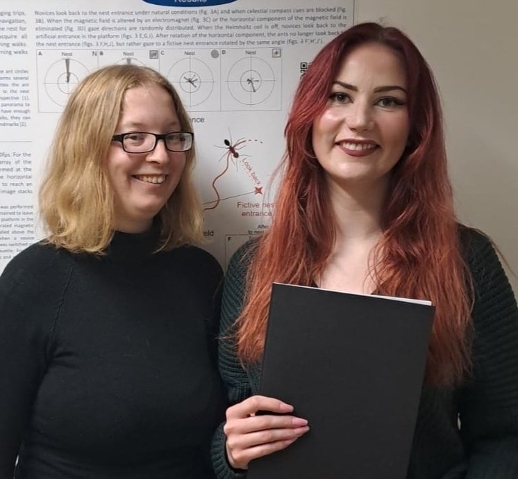 ✅️Today my very first bachelor student at the University of Oldenburg submitted her thesis 😊 Pamira had a closer look at the #arthropod abubdance and diversity in a forest here in lower saxony in collaboration with <a href="/RBorrelia/">Robert E. Rollins</a> and @GenMig in <a href="/SFB_1372/">SFB 1372</a> 🐛🪲🐜🦗🕷🪰
