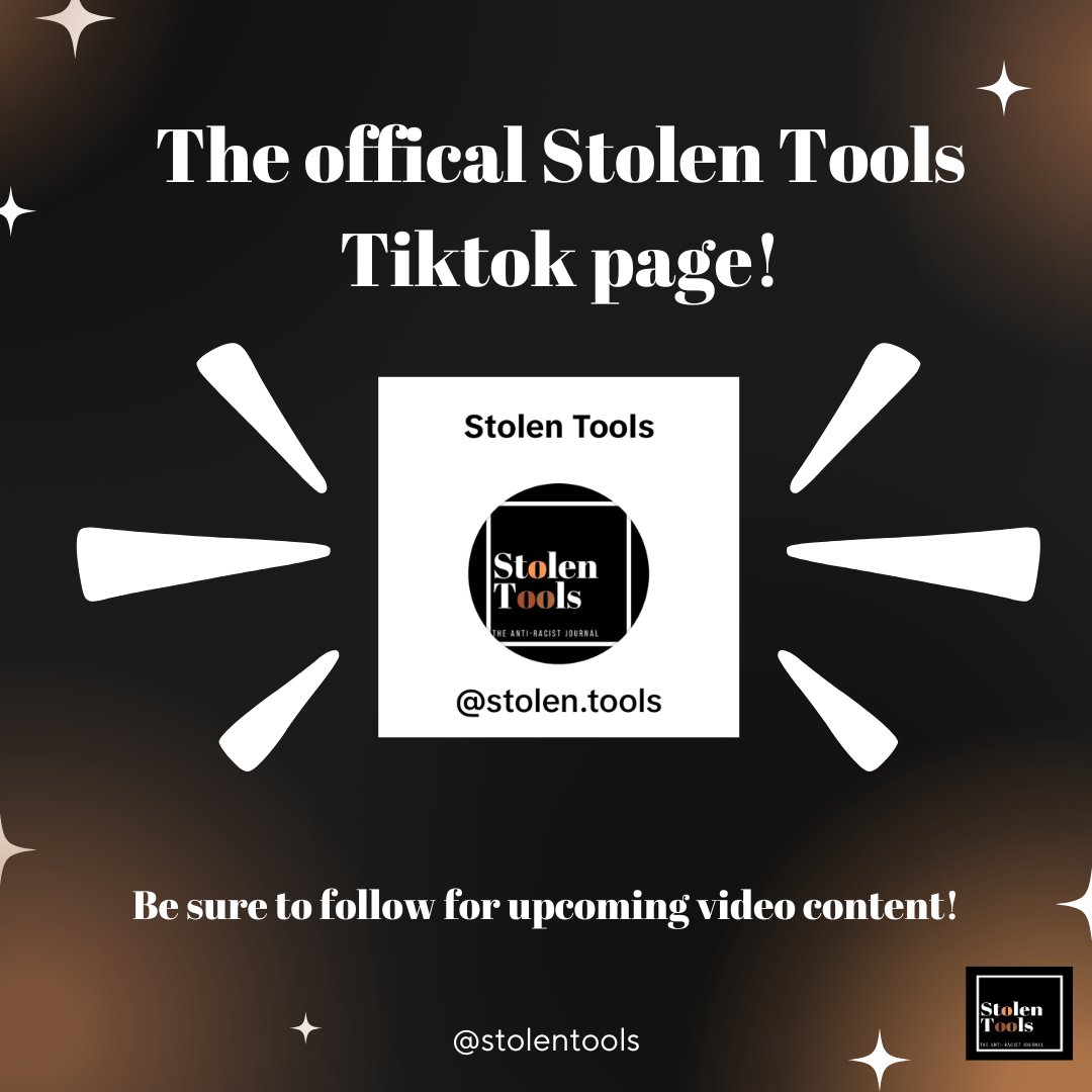 We are excited to announce the official Stolen Tools TikTok page! Make sure to follow to stay updated with new Stolen Tools content.