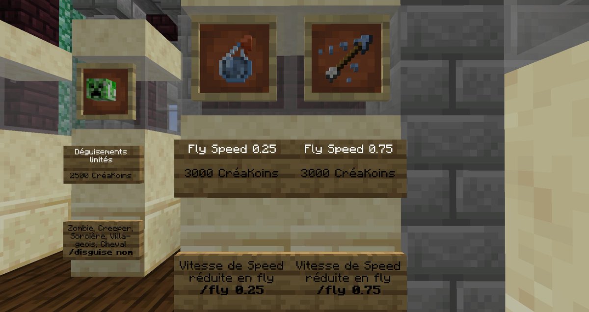 FreebuildFR's tweet photo. [Créatif]
Deux nouvelles compétences en Créatif pour vous permettre de fly plus lentement, très pratique pour les builds de précision ! https://t.co/5kWSlw7MOK https://t.co/Yux4XLAJCf