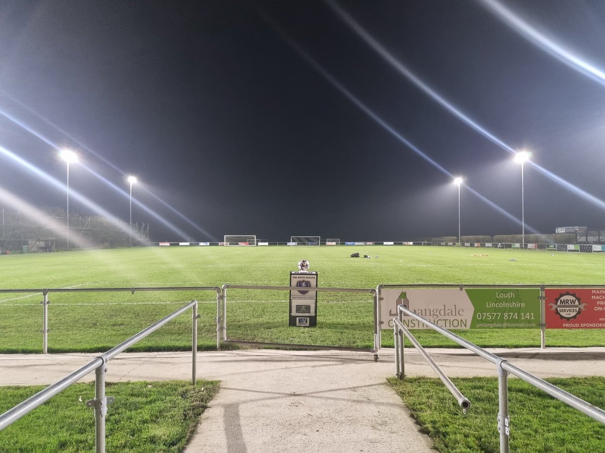 Arrived to support the Briggers away at <a href="/LouthTownFC/">Louth Town FC</a> for the longest trip of the season.

Would never expect a player to make a trip I don't make.