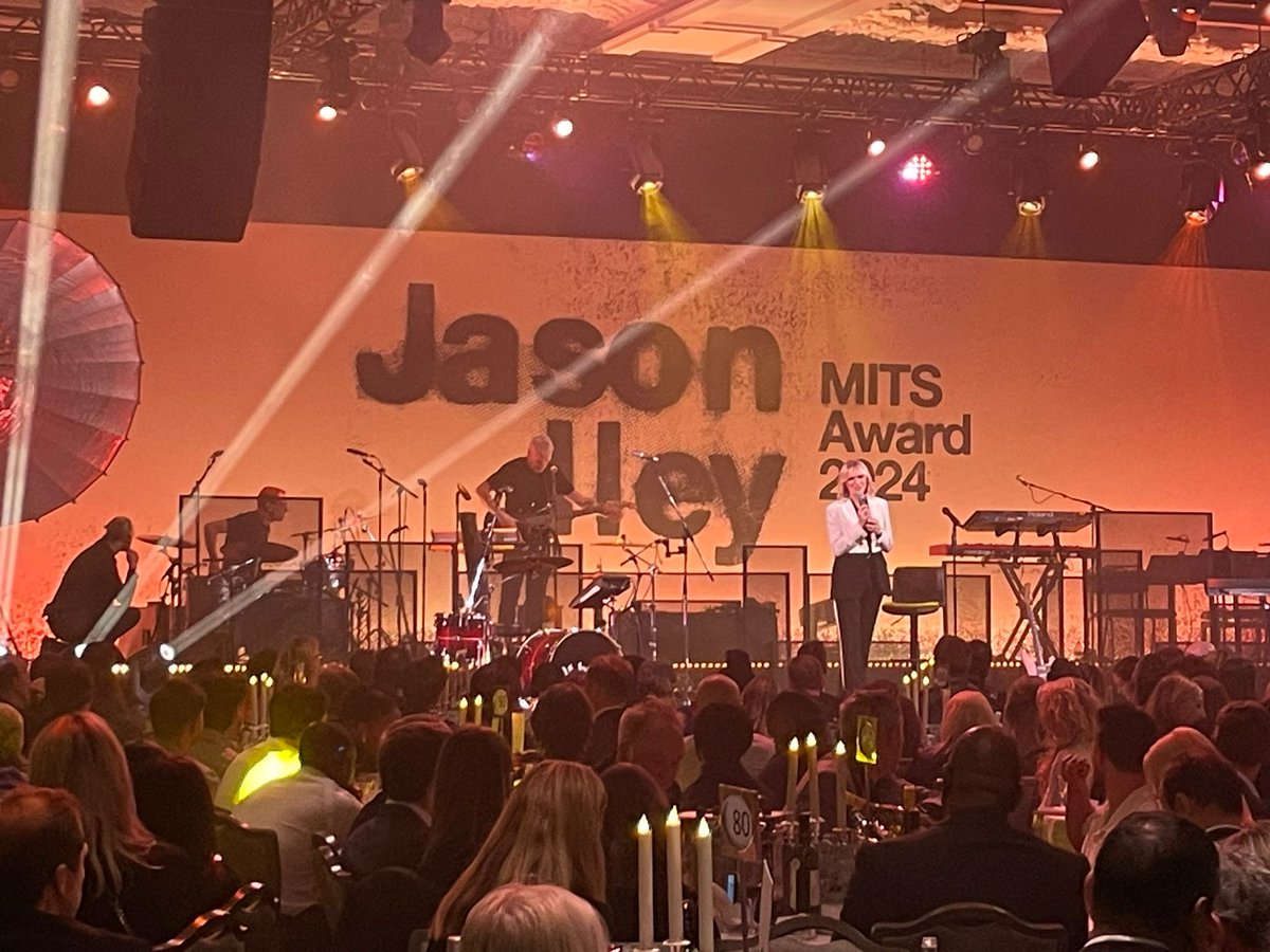 🏆It was great to share in the celebrations at the #MusicIndustryTrustsAward (MITS) last night with many of our friends and colleagues across the industry, whilst raising money to help support two impactful charities, #TheBRITTrust, a core funder of #TheBRITSchool, and music