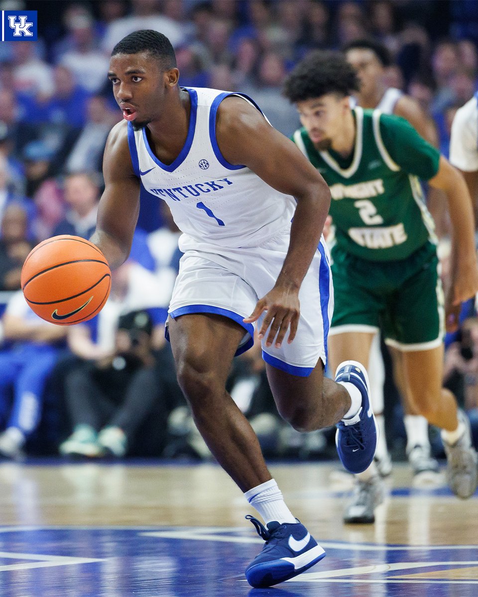 KentuckyMBB's tweet photo. The general 🪖

14 PTS (6-12 FG) | 5 REB | 5 AST | 3 STL https://t.co/V9DUm0mtFn