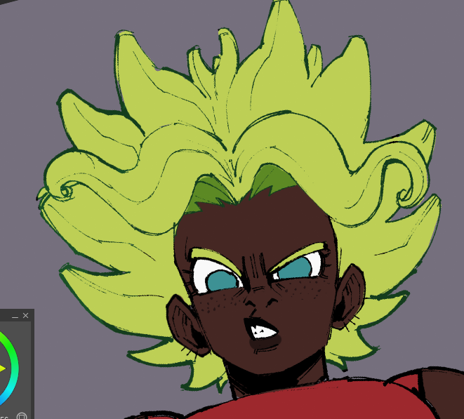 mr_Wronglane's tweet photo. SSJ kale is comin! https://t.co/XDvR4nGVaY