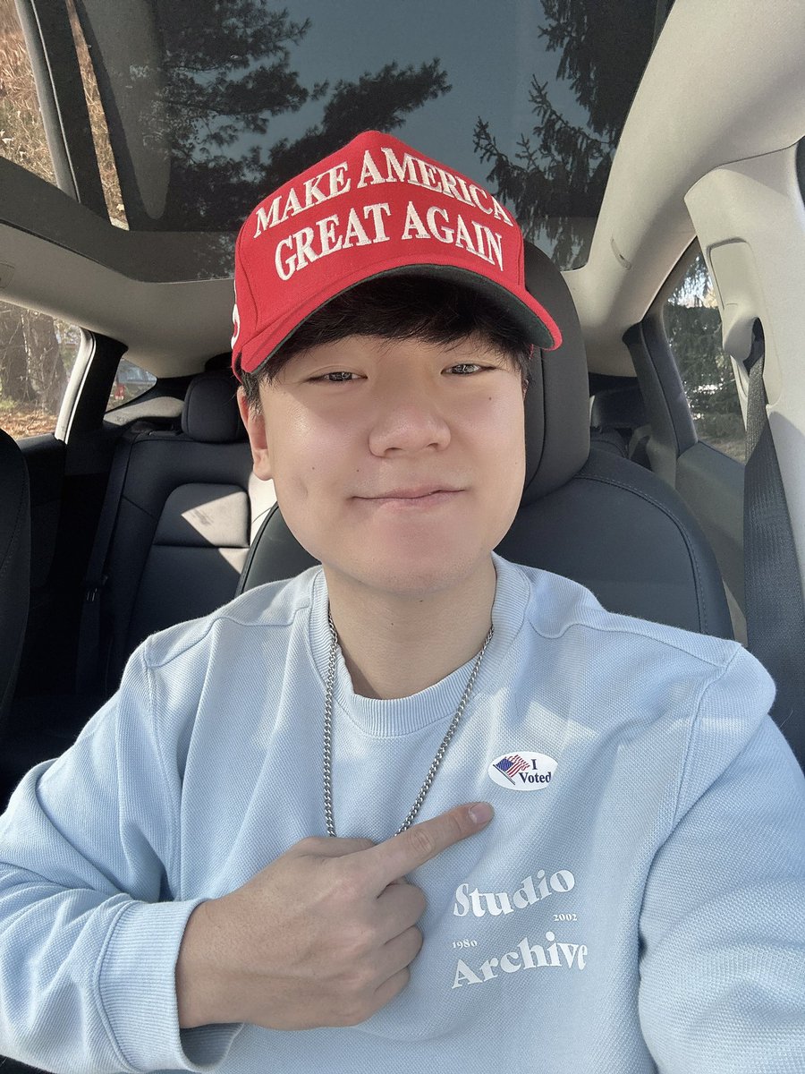 Today, as a Korean-American Christian, I voted for Donald J. Trump.

I voted against:
• Killing babies in the womb for all 9 months of pregnancy for whatever reason
• Sexualization of children
• Gender confusion
• Sexual deviancy and perversion
• Men in women’s locker rooms