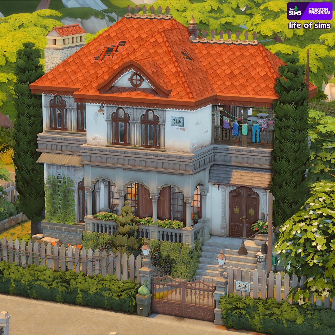 Authentic Traditional Romanian House. 🏠🍂
I had some emotions when I built this house considering that I was born in Romania, but I am happy with the result. ☺️

#EAPartner #sims4lifeanddeath #ShowUsYourBuilds #TheSims4