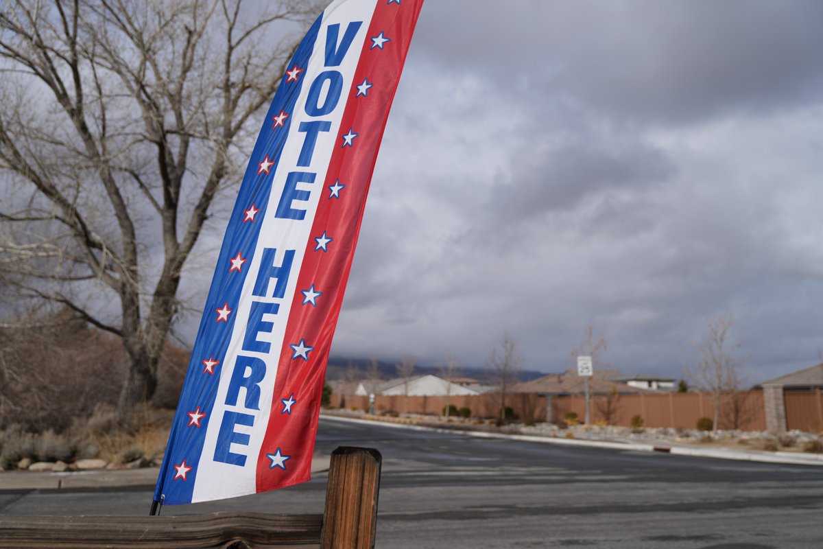 Avoid the voting lines!  Washoe County has a convenient online wait-time tracker that shows how long a voter can expect to wait at any Vote Center, in real time. washoecounty.gov/voters/2024-el… #WashoeVote #GeneralElection