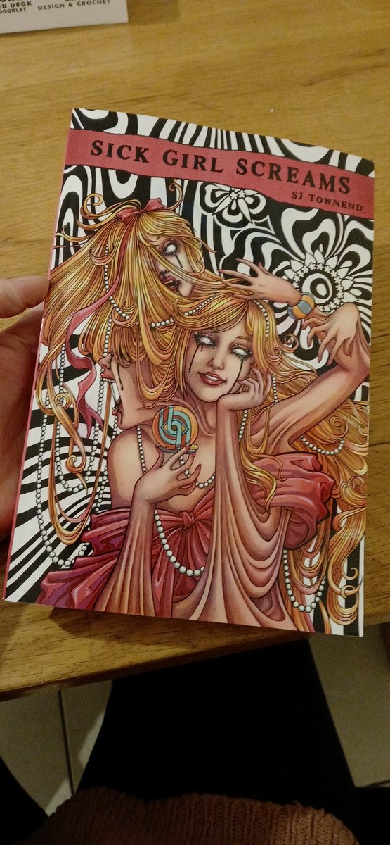 sjtownend's tweet image. Look! It's finally here! After the longest, most painful labour ever, I birthed a book.
It's feeding well and gaining weight, but it sleeps with its eyes open and wails like a banshee if I put it down.