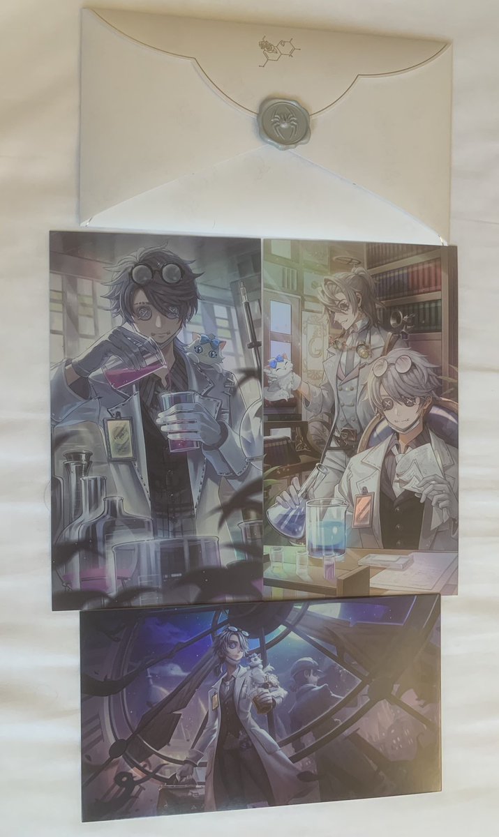 JustARandomAcci's tweet photo. Price didn’t included Paypal’s fee and shipping fee
Gatto’s code: 300$
Standees: 35$ each, 100$ if you take all 3
Metal badges: 14$ each, 40$ if you take all 3
COA badge: 5$
Postcards: 12$ each, 30$ if you take all 3
Full box: 470$
Thank you @IdvGoods!
More information down below https://t.co/sFeITOBXM3