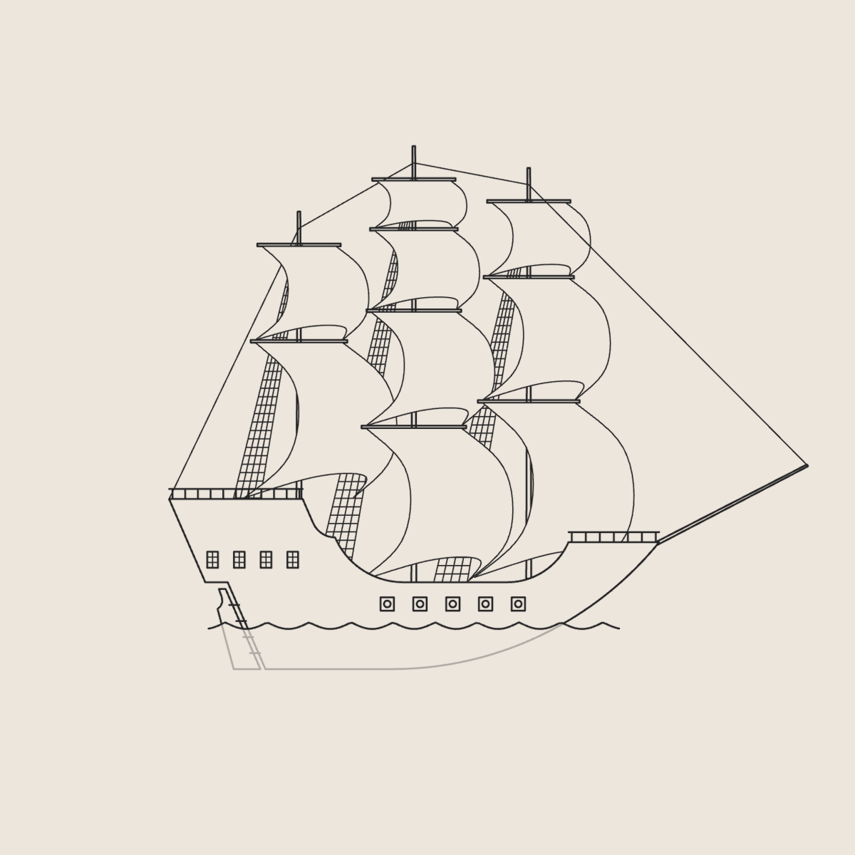 watawatabou's tweet photo. ⛵️Sails - a simple generator of sailing ships for #PROCJAM 2024 https://t.co/zlOIvYQMAu