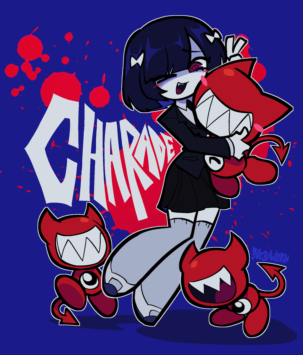 nebowskii's tweet photo. Fanart of Charade by @ihateomerta cuz they're funky

+bonus yama!! https://t.co/1pk1bKVbDX