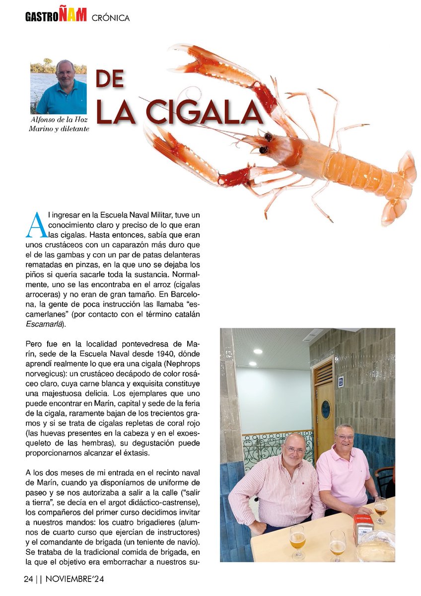 Hemos publicado un número muy otoñal.
Reportajes, crónicas, relatos, criticas y recetas que no te dejarán indiferente.
Léelo en gastroñam.es
Lo puedes ver en pdf pulsando la imagen, en Issuu e incluso descargarla para irla leyendo con calma.
Espero la disfrutes... 😃