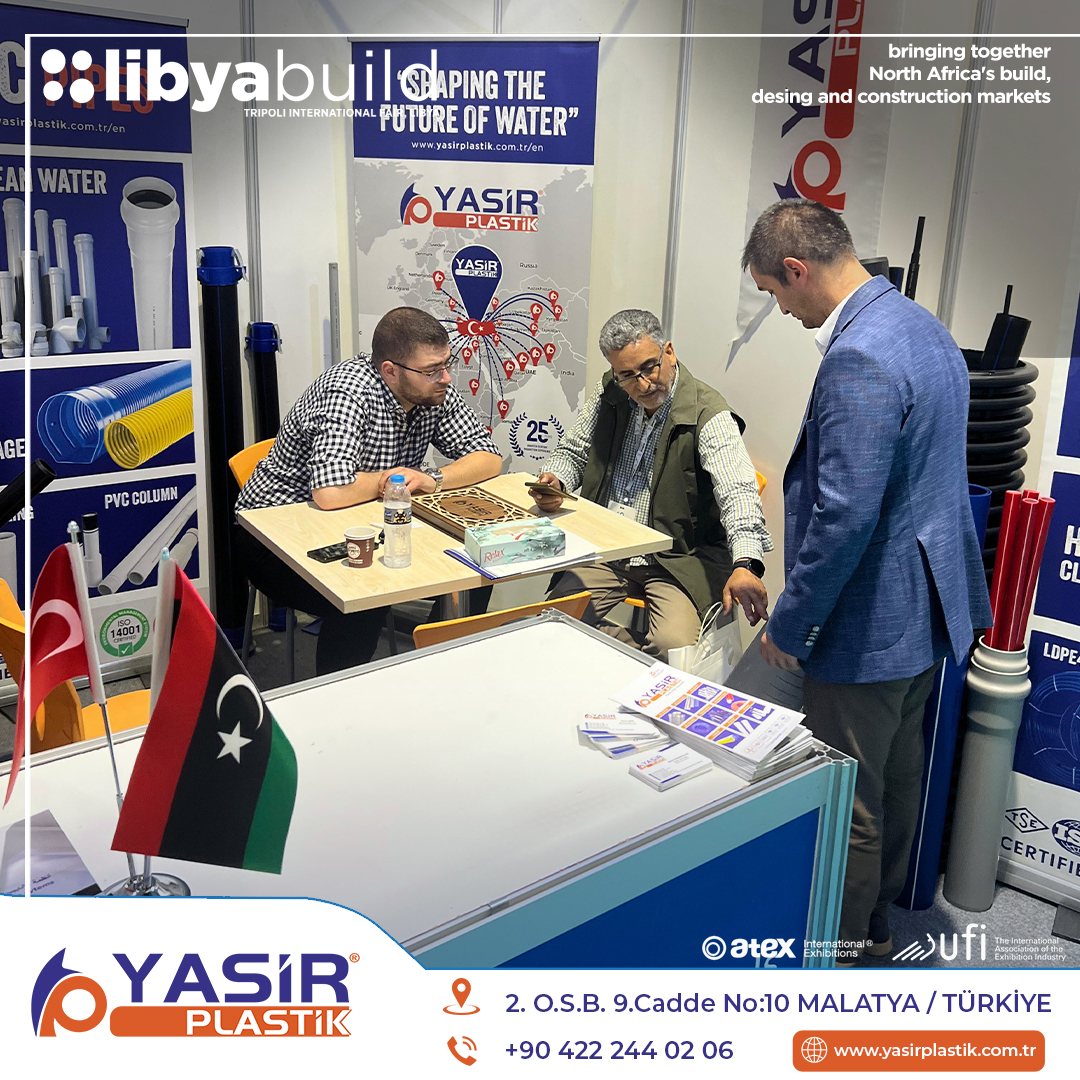 Yasir_Plastik_'s tweet image. Yasir Plastik olarak Libyabuild Bingazi fuarının ikinci günde misafirlerimiz ağırlamaya devam ediyoruz.

As Yasir Plastik, We continue to welcoming our visitors on the second day of the Libyabuild exhibition in Benghazi
#yasirplastik #plasticpipe #libya #libyabuild #libyaBenghazi