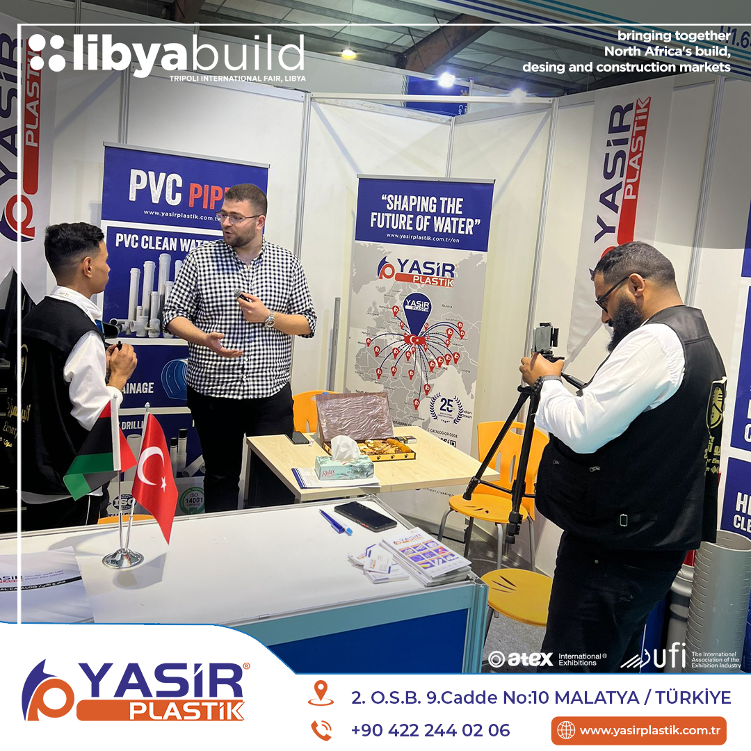 Yasir_Plastik_'s tweet image. Yasir Plastik olarak Libyabuild Bingazi fuarının ikinci günde misafirlerimiz ağırlamaya devam ediyoruz.

As Yasir Plastik, We continue to welcoming our visitors on the second day of the Libyabuild exhibition in Benghazi
#yasirplastik #plasticpipe #libya #libyabuild #libyaBenghazi