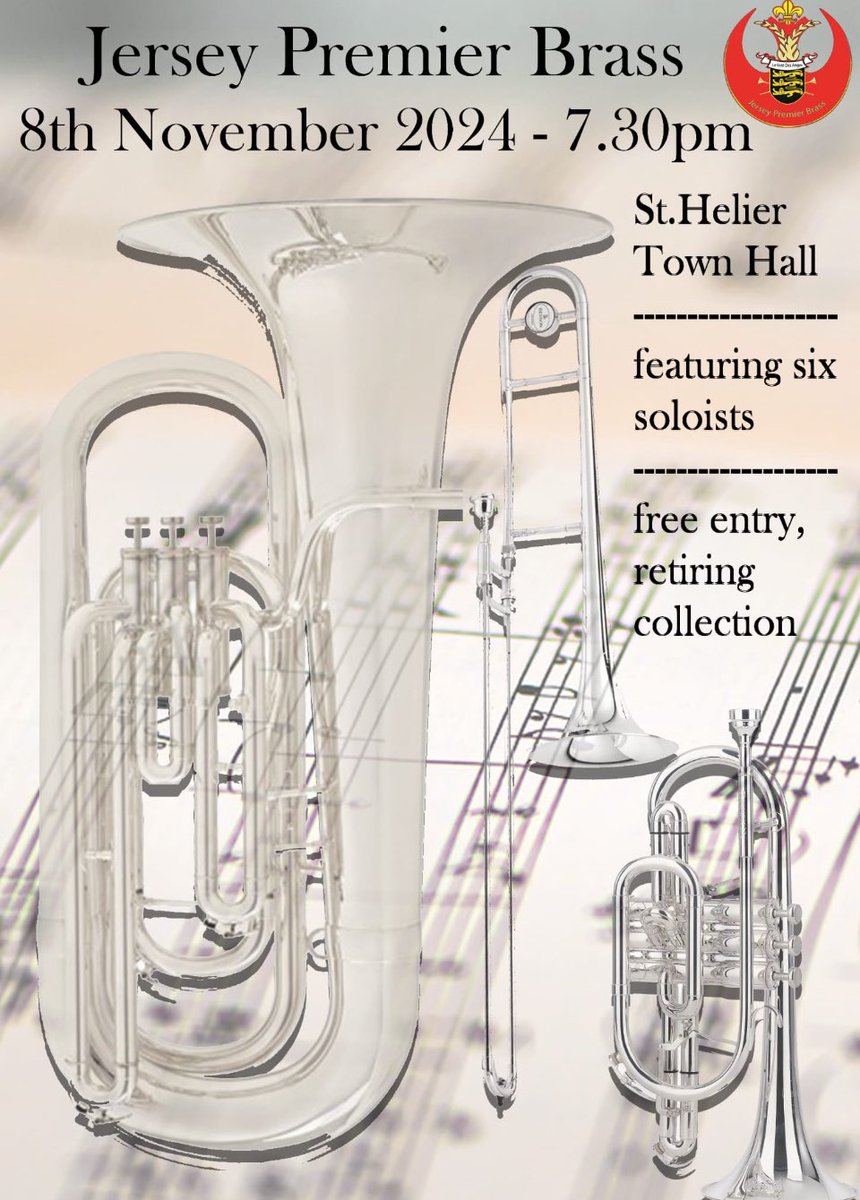 JPB Free concert. With retiring collection. 

<a href="/StHelierJsy/">Parish of St Helier</a> <a href="/BBCJersey/">BBC Jersey</a> <a href="/Channel103/">Channel 103</a> @SimonCrowcroft <a href="/MusicinActionHQ/">Music In Action</a> <a href="/jerseymusichq/">Jersey Music Association</a> #livemusic  #brassband