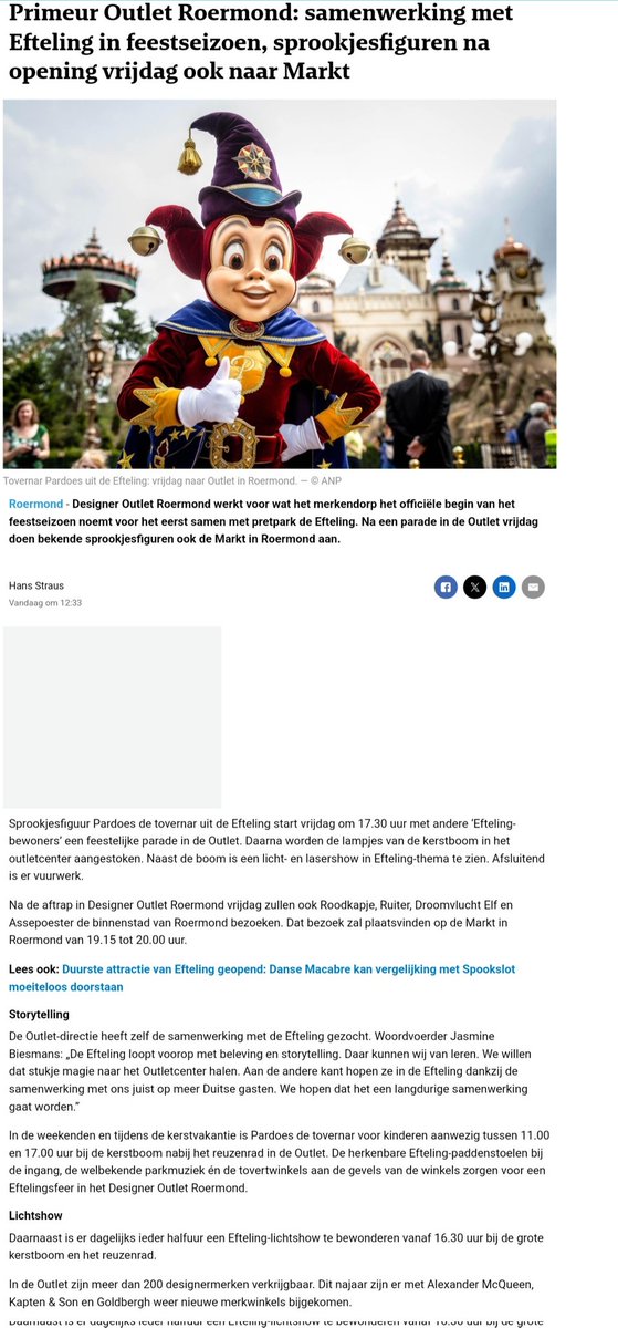 Stukje in de Limburger vandaag: