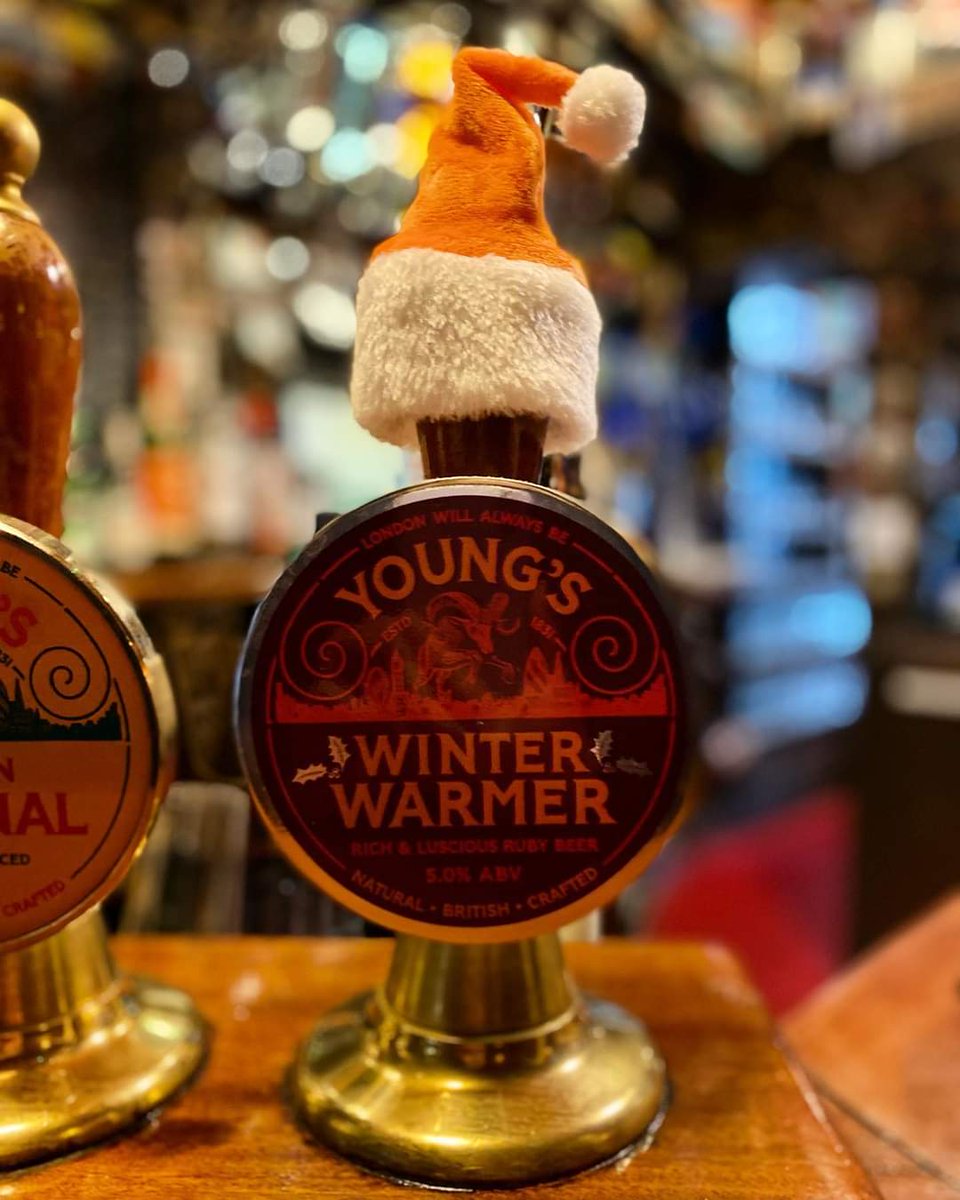 You will be pleased to hear! 

Young's Winter Warmer is currently settling in the cellar and will be available on the bar 🍺 very soon.

#YoungPubs #windlesham #lighwater #bagshot #surreypubs