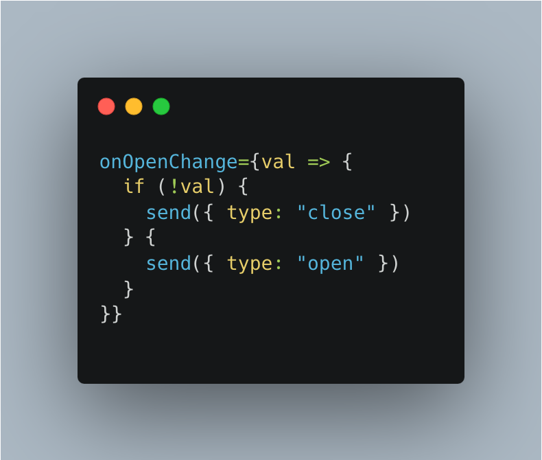 30 minutes of figuring out why an onOpenChange constantly fired twice ...