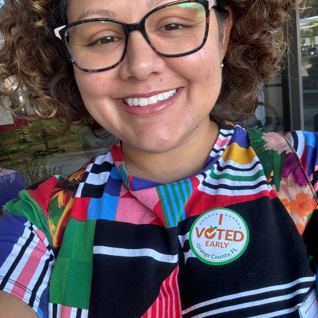 Some of the C4AA staff are proudly sporting their 'I Voted' stickers after casting their ballots! 🗳️ Voting is just one of the many ways we work toward a better world — and today, every voice counts. Make sure you’re heard. Cast your vote! #ElectionDay