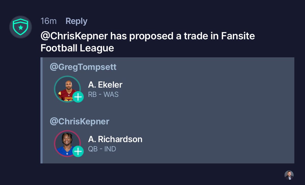 Greg Cover 1 🏈 tweet media