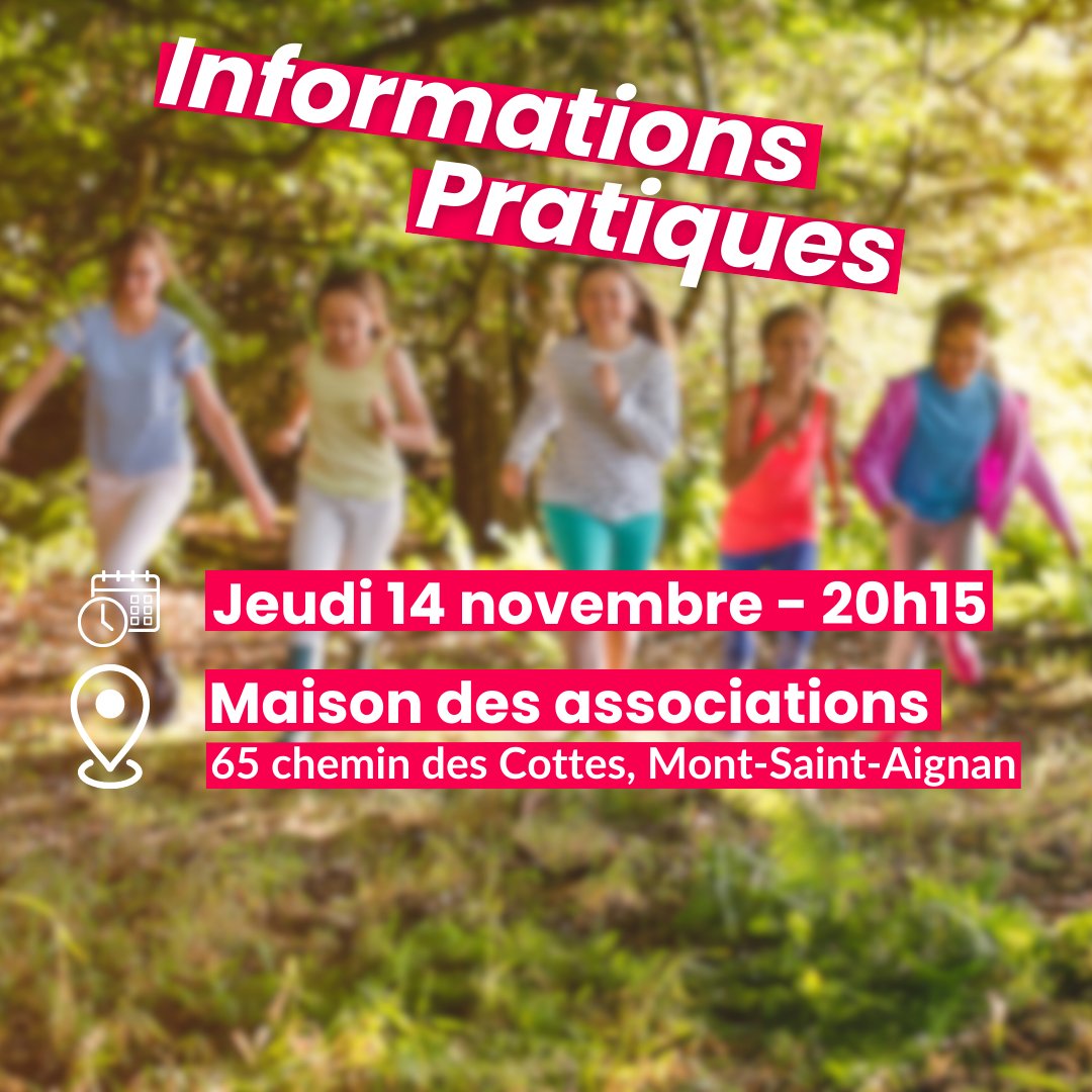 Retrouvons-nous jeudi 14 novembre à Mont-Saint-Aignan pour parler éducation populaire ! Je vous exposerai mon rapport pour avis budgétaire sur la jeunesse, la vie associative et l’éducation populaire.

RDV à la Maison des Associations à partir de 20h15.
✍️forms.gle/SKYzYQJynjP1pj…